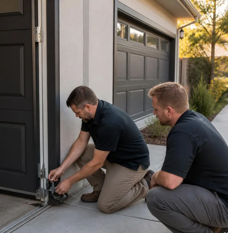 Off Track Door Repair in Apalachicola